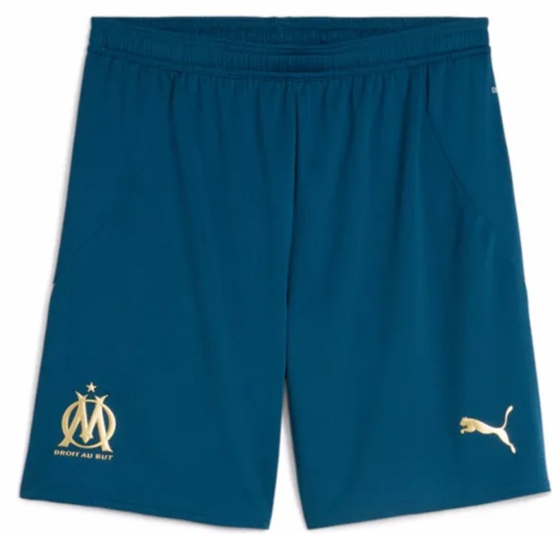 Calção II Olympique de Marseille 2024 2025 Puma oficial
